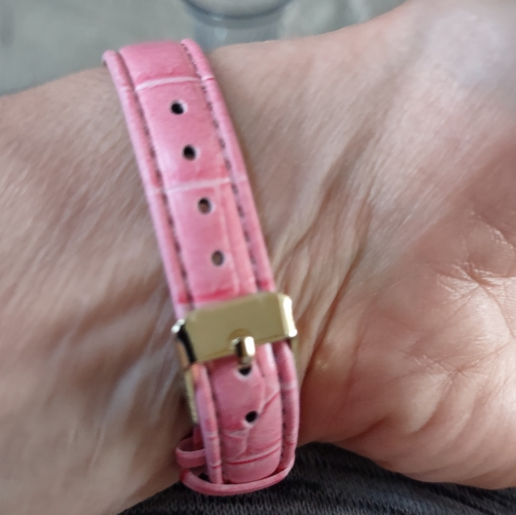 Pretty in pink roman numeral watch - Picture 3 of 5